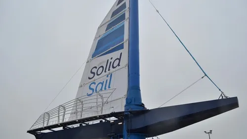 Solid Sail, la voile du futur construite à Saint-Nazaire